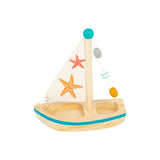 Badspeelgoed - Houten Zeilboot | Fantastic Gifts Shop