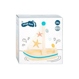 Badspeelgoed - Houten Zeilboot | Fantastic Gifts Shop