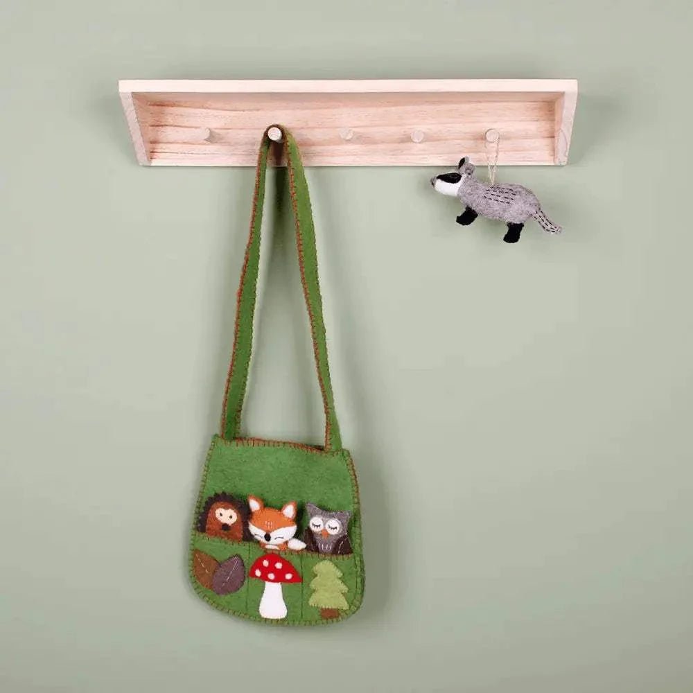 Tas - Vingerpopjes Bosdieren | Fantastic Gifts Shop