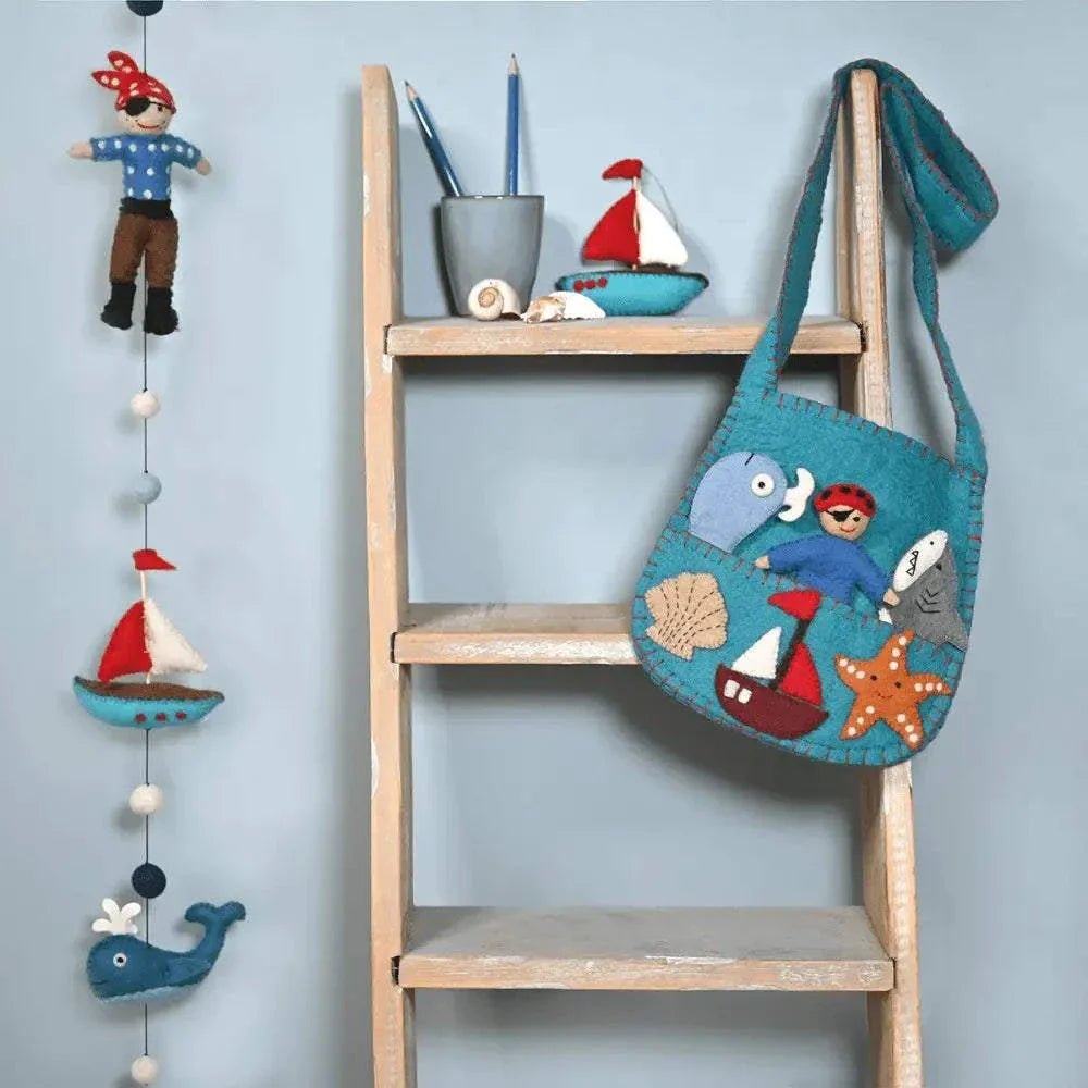 Tas - Vingerpopjes Piraat | Fantastic Gifts Shop