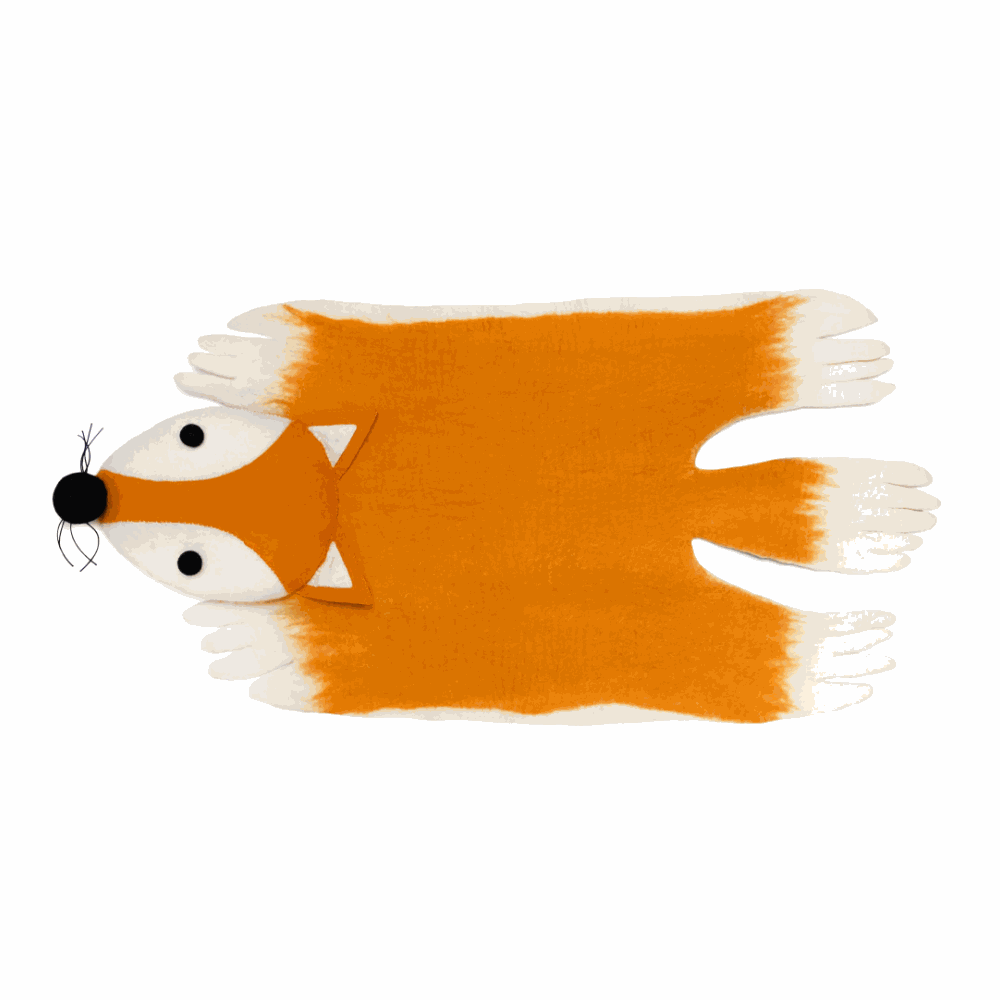 Vloerkleed - Vos | Fantastic Gifts Shop